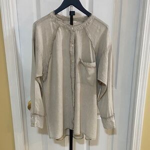 Easel Beige Casual Shirt